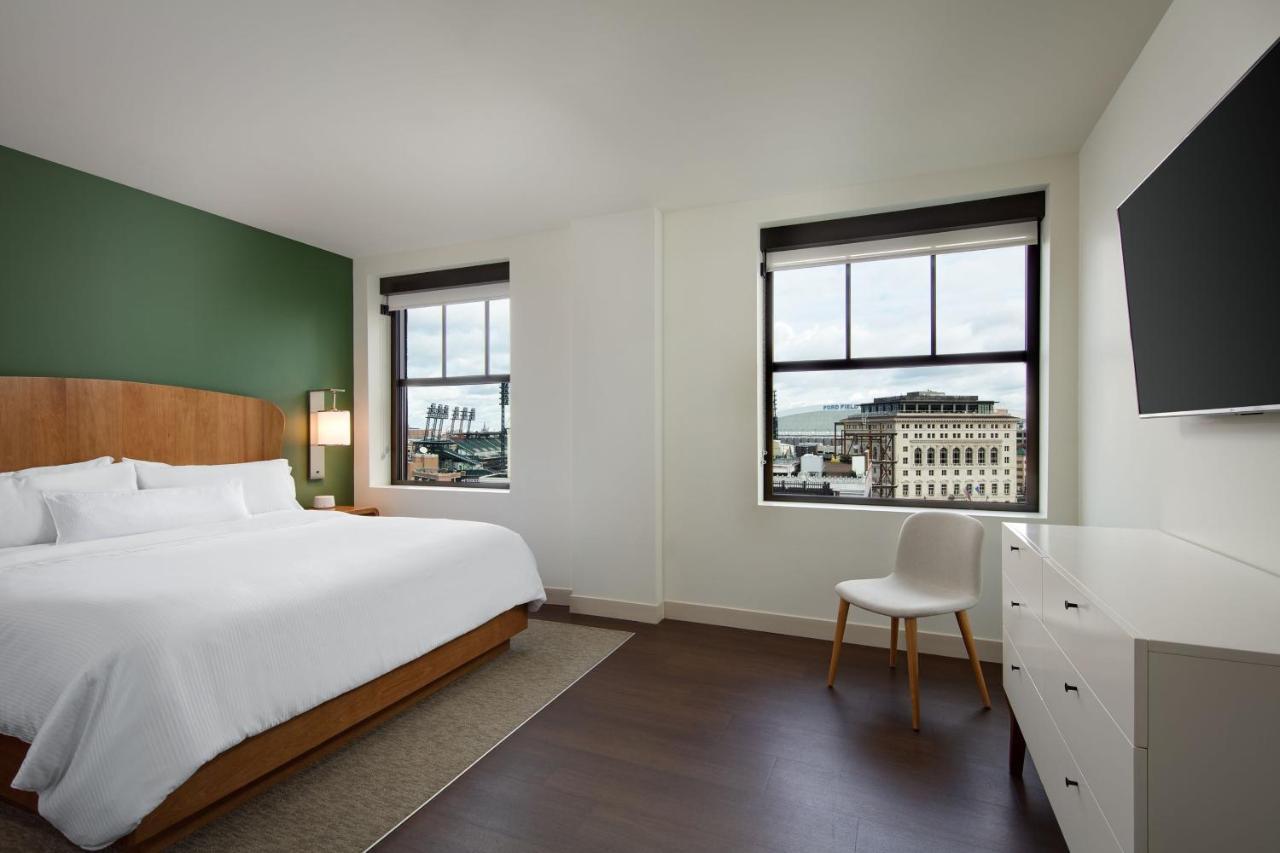 Hotel Element Detroit At The Metropolitan Exterior foto